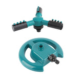 Automatischer Gartensprenger mit Dreifachdüse – 360° rotierend