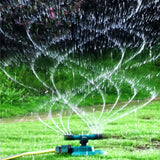 Automatischer Gartensprenger mit Dreifachdüse – 360° rotierend