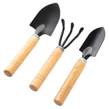 3-teiliges Mini-Gartenwerkzeug-Set – Ideal für Topfpflanzen & Bonsai