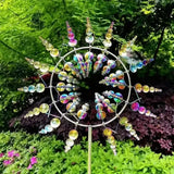 Handgemachte Magische Windmühle – Ein Kunstwerk für Ihren Garten