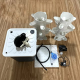 Quadratischer Hydroponic Tower – Frische Ernte auf kleinstem Raum