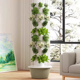 Runder Hydroponic Tower – Frische Ernte auf kleinstem Raum