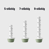 Runder Hydroponic Tower – Frische Ernte auf kleinstem Raum