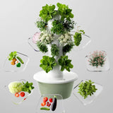 Runder Hydroponic Tower – Frische Ernte auf kleinstem Raum
