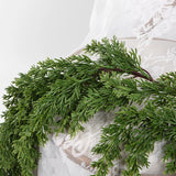 Künstliche Weihnachts-Tannengirlande – Handgefertigt, realistische Nadeln, vielseitig einsetzbar