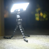 Oktopus Solarleuchte für Außen – Mit Clip & Wandhalterung