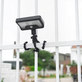 Oktopus Solarleuchte für Außen – Mit Clip & Wandhalterung