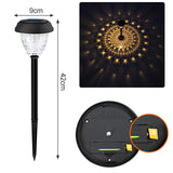 Solar-LED Gartenleuchte – Wasserdicht, für Rasen, Hof & Deko